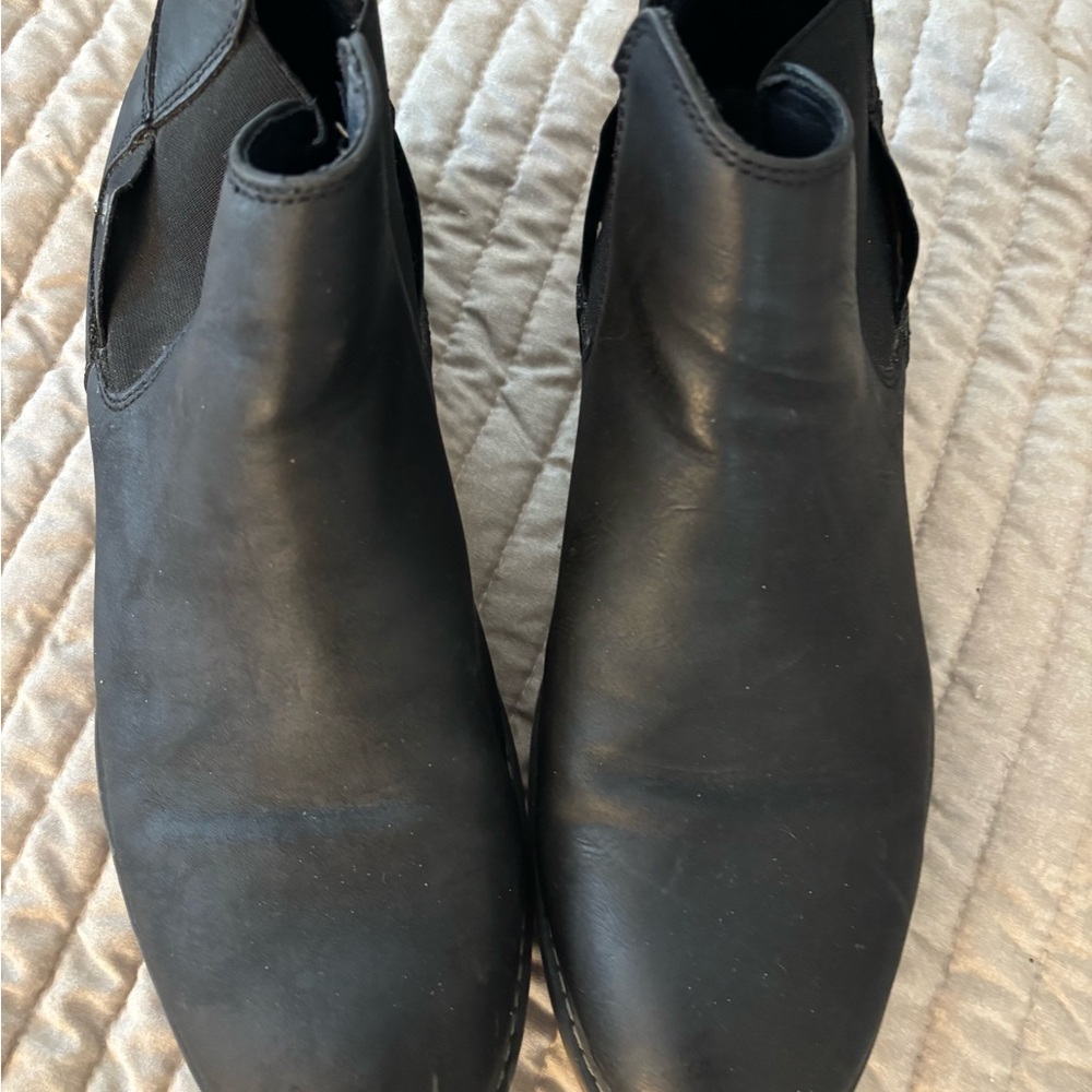 Men's Black Leather Shoes